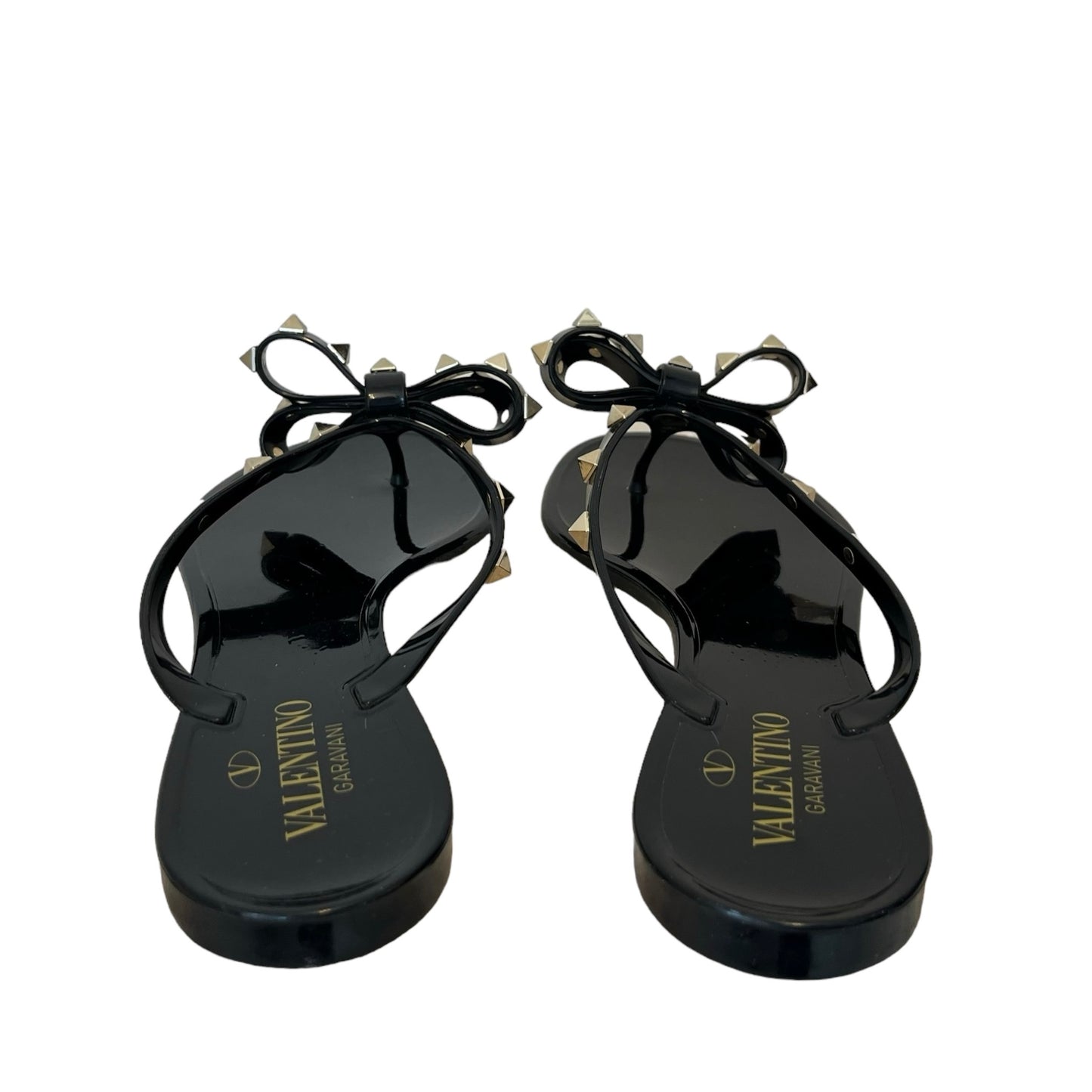 Valentino "Rockstud Accents Bow" Sandals - 40